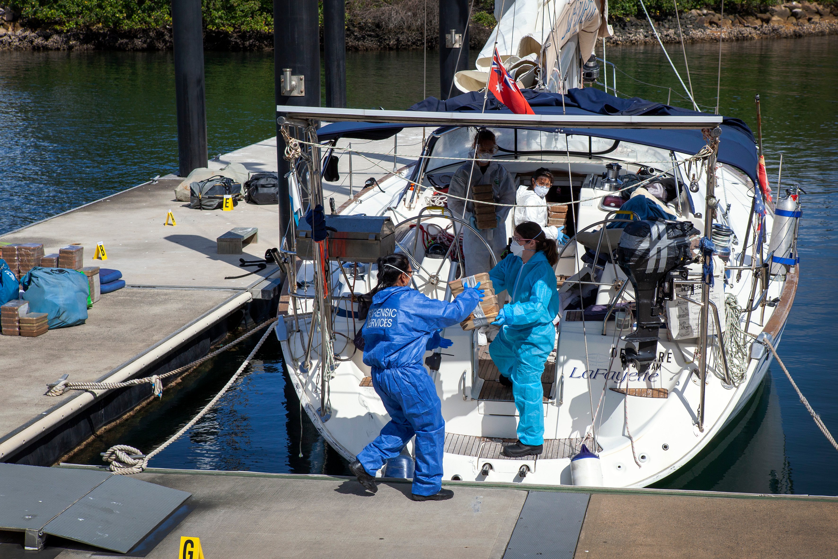 lake macquarie yacht drug bust