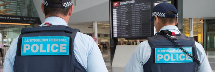 behandle ubehagelig Flyselskaber Our work at major airports | Australian Federal Police