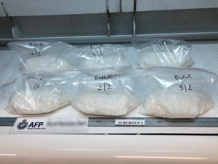 Methamphetamine seized during joint operation