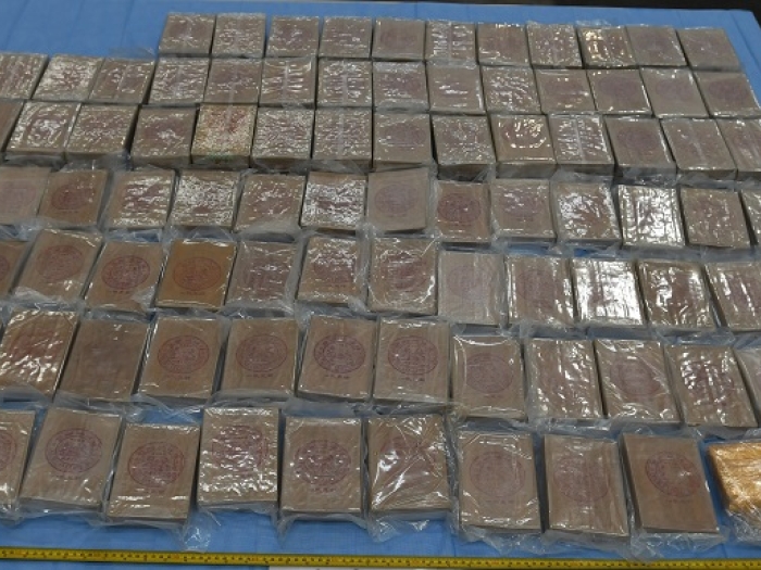 Seizure of 77kg heroin from AFP, ABF and WAPOL operation