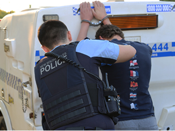 Counter Terrorism arrest in Sydney