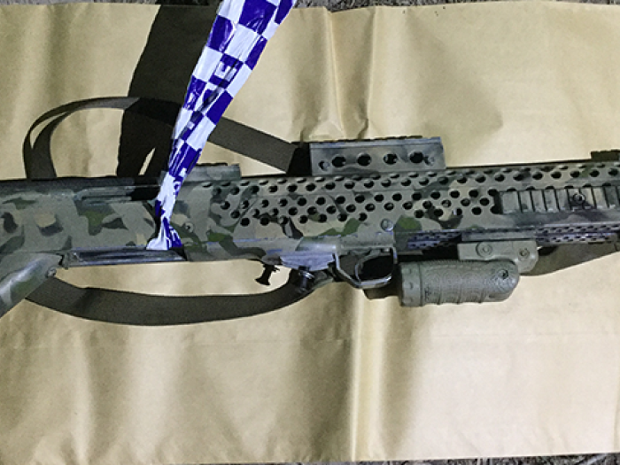 firearm seized by QLD JCTT 